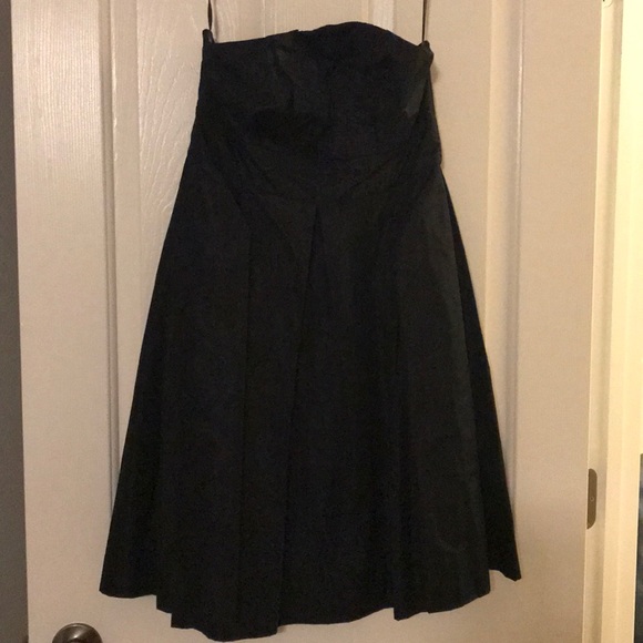 Strapless black size 8 dress - Picture 2 of 2